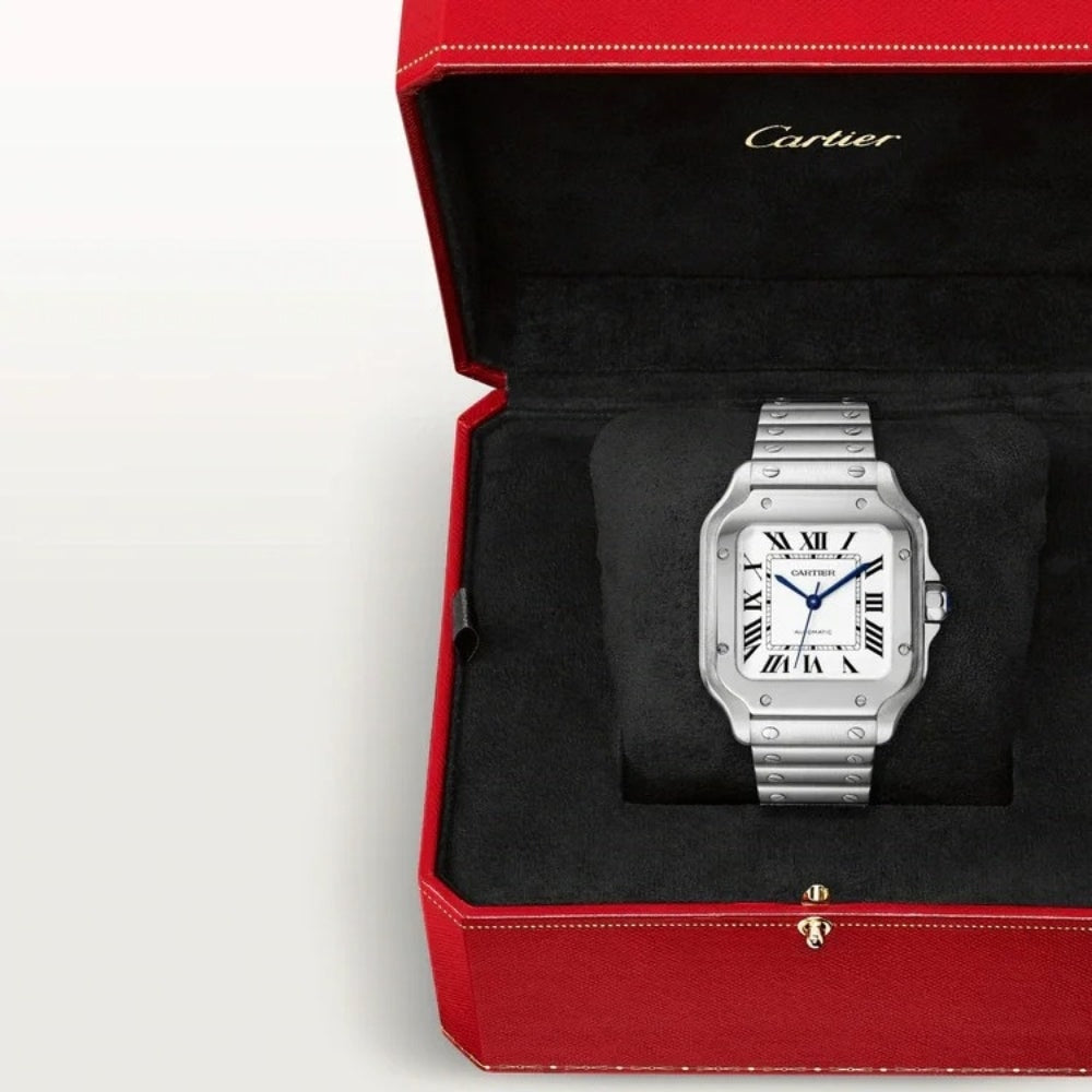 Cartier Santos Classic Silver