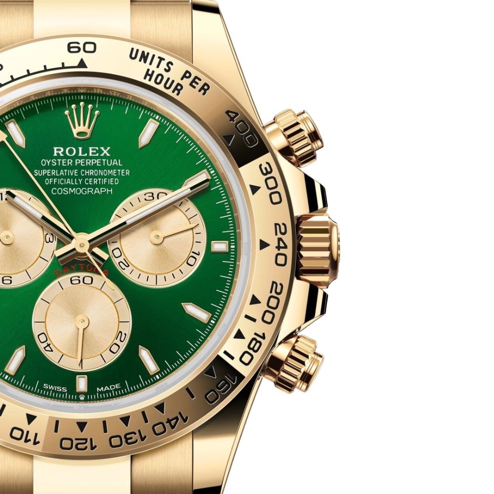 Rolex Daytona 126508 “Yellow Gold Green”