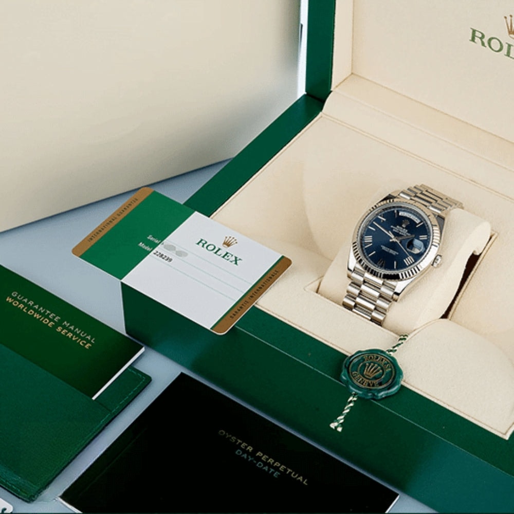 Rolex Day-Date 228239-0002 "Blue Dial"