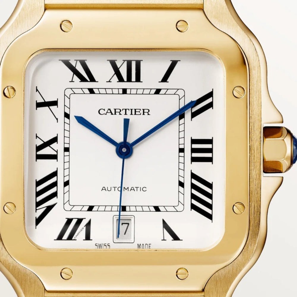 Cartier Santos Gold