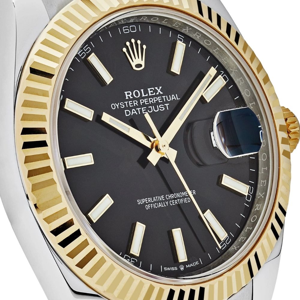Datejust Oystersteel 126333 'Gold White'