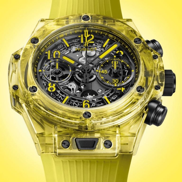 Hublot Big Bang Unico Black Yellow Sapphire 42mm