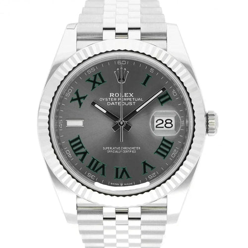 Datejust Grey Dial Wimbledon 41mm