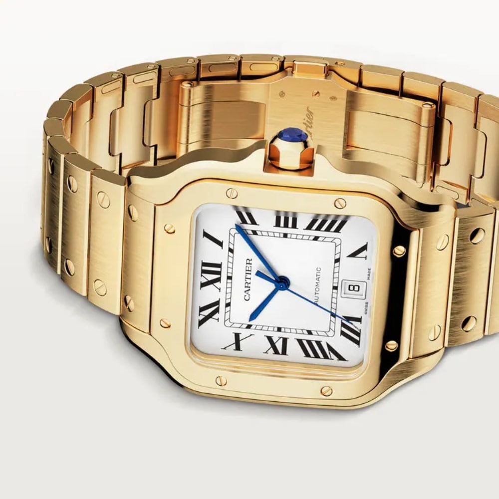 Cartier Santos Gold