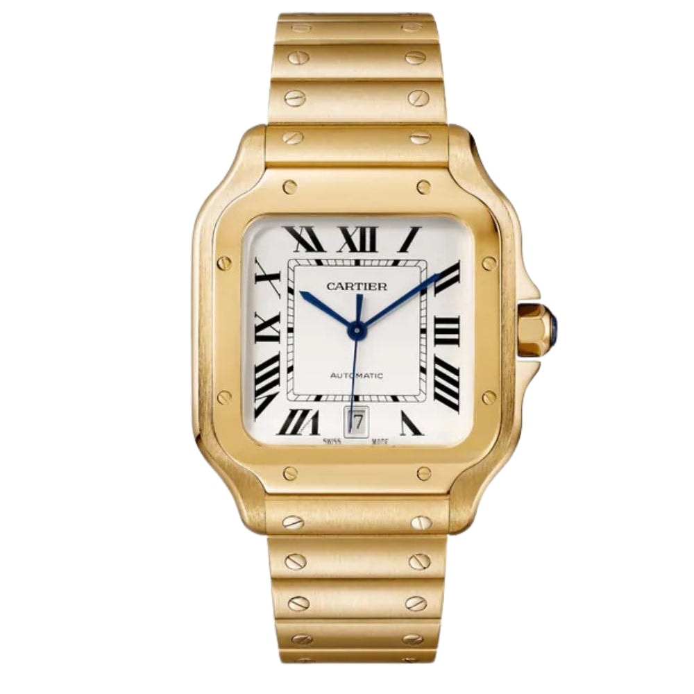 Cartier Santos Gold