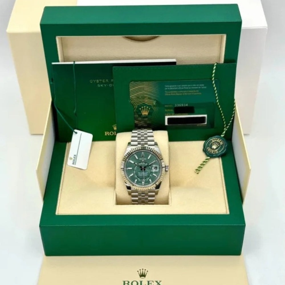 Sky-Dweller "Green Dial" 336934-0001