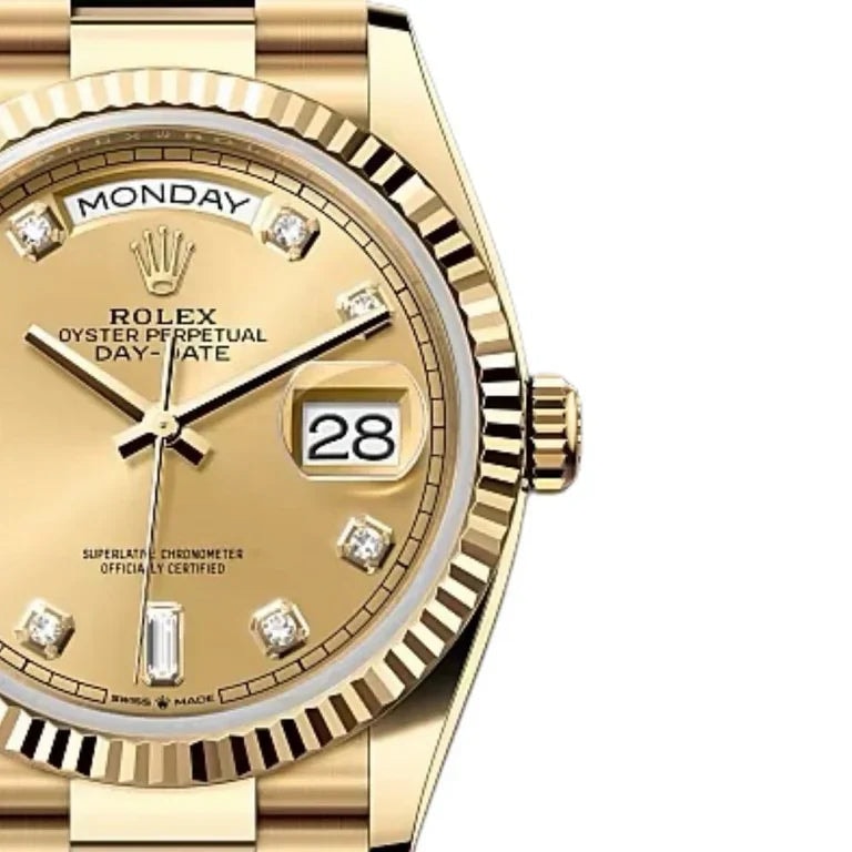 Day-Date Diamond 128238 "Yellow Gold"
