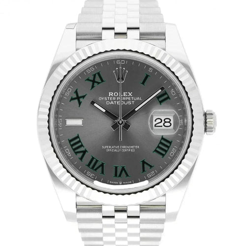Datejust Grey Dial Wimbledon 41mm