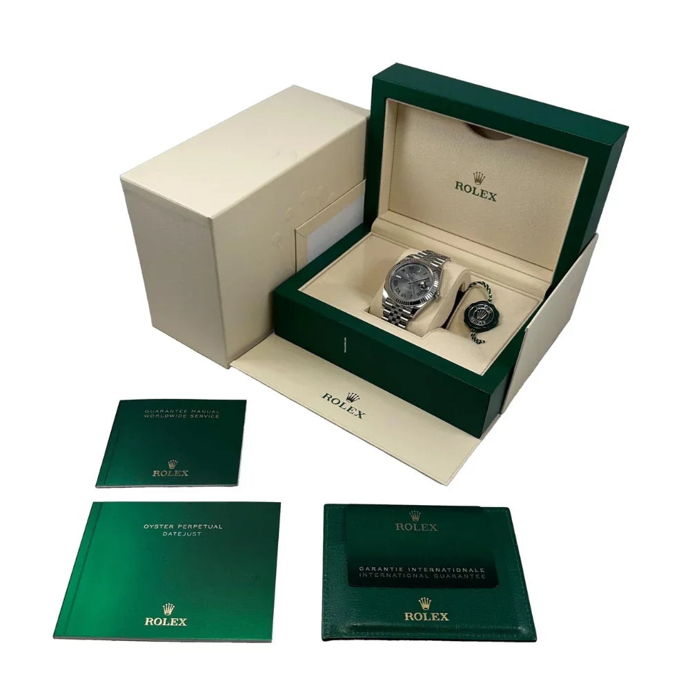 Datejust Grey Dial Wimbledon 41mm